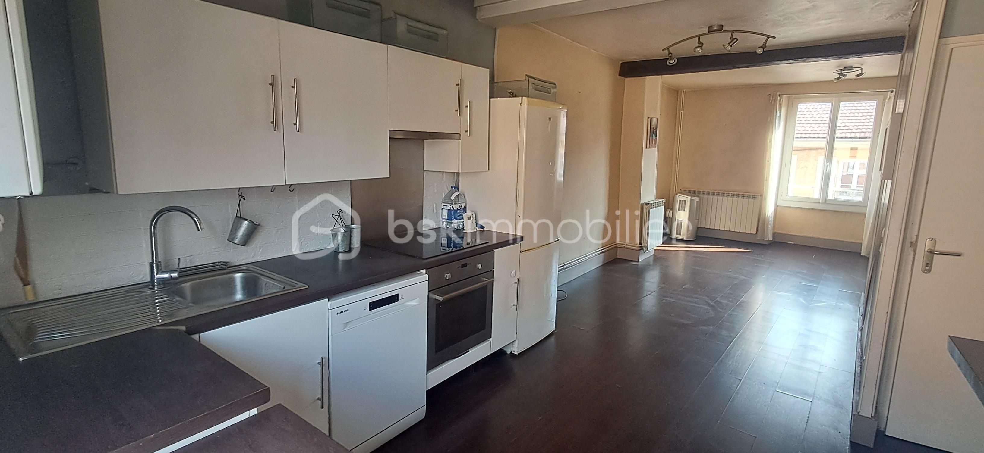 Appartement de 65 m² - Appartement Rives Republique 43 Séjour cuisine 1.jpg