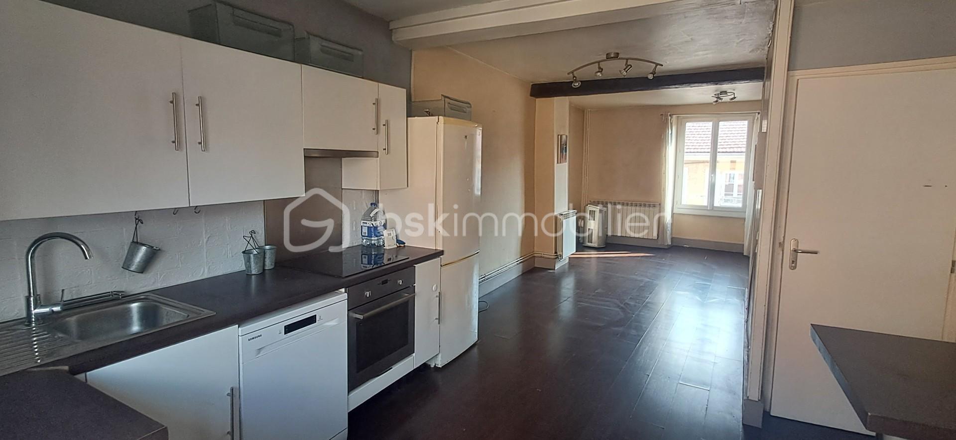 Appartement de 65 m² - Appartement Rives Republique 43 Séjour cuisine 4.jpg