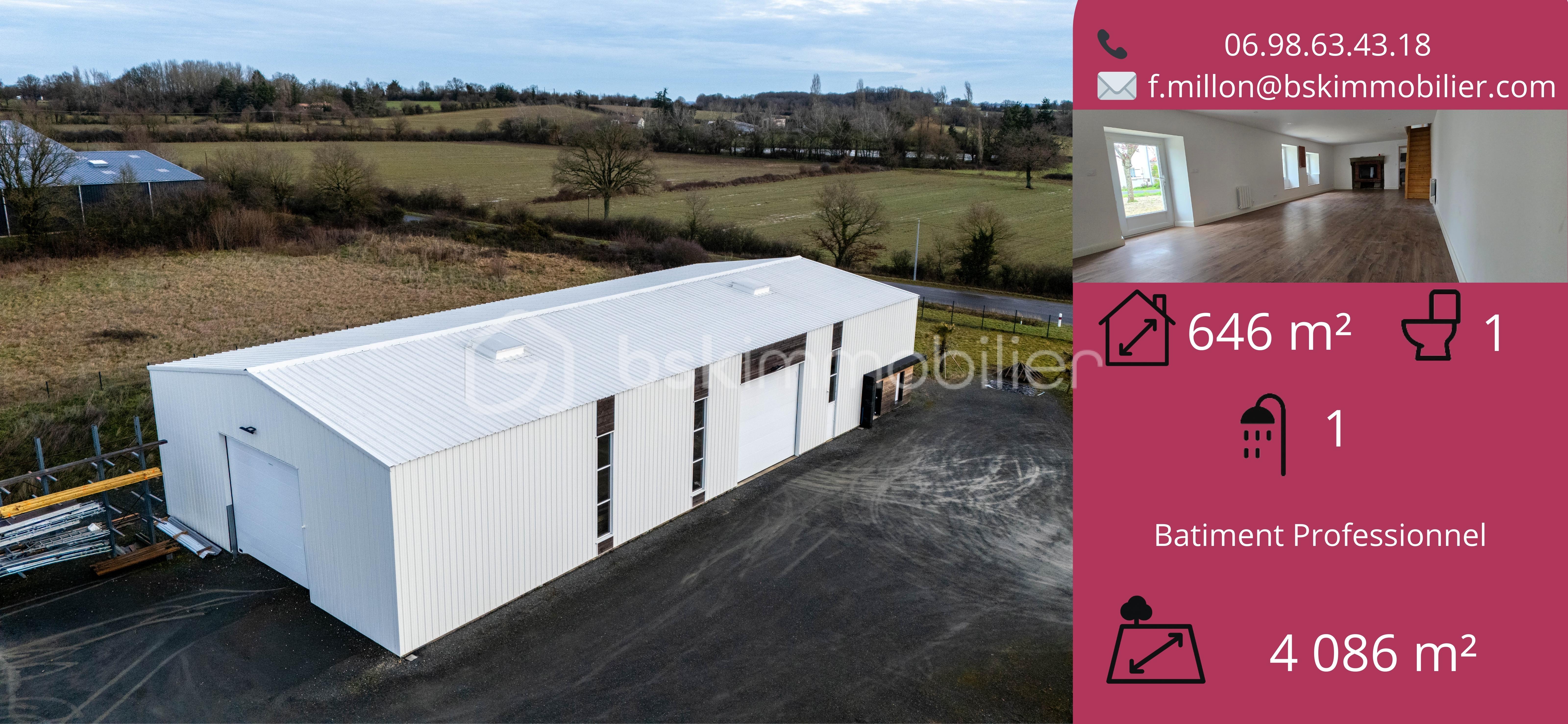 Immeuble de 646,22 m²