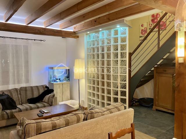 Maison traditionnelle de 146 m² - mouronval salon mur de verre.jpg