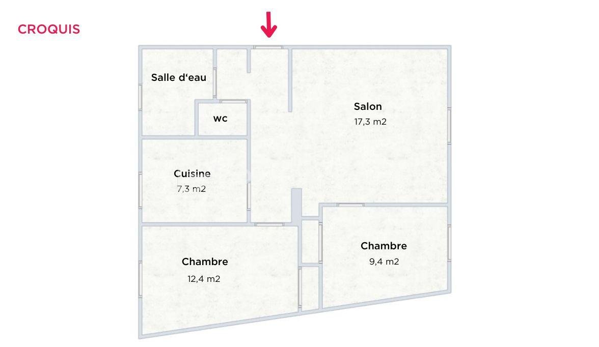 Appartement de 56 m² - Plan annonce.jpg