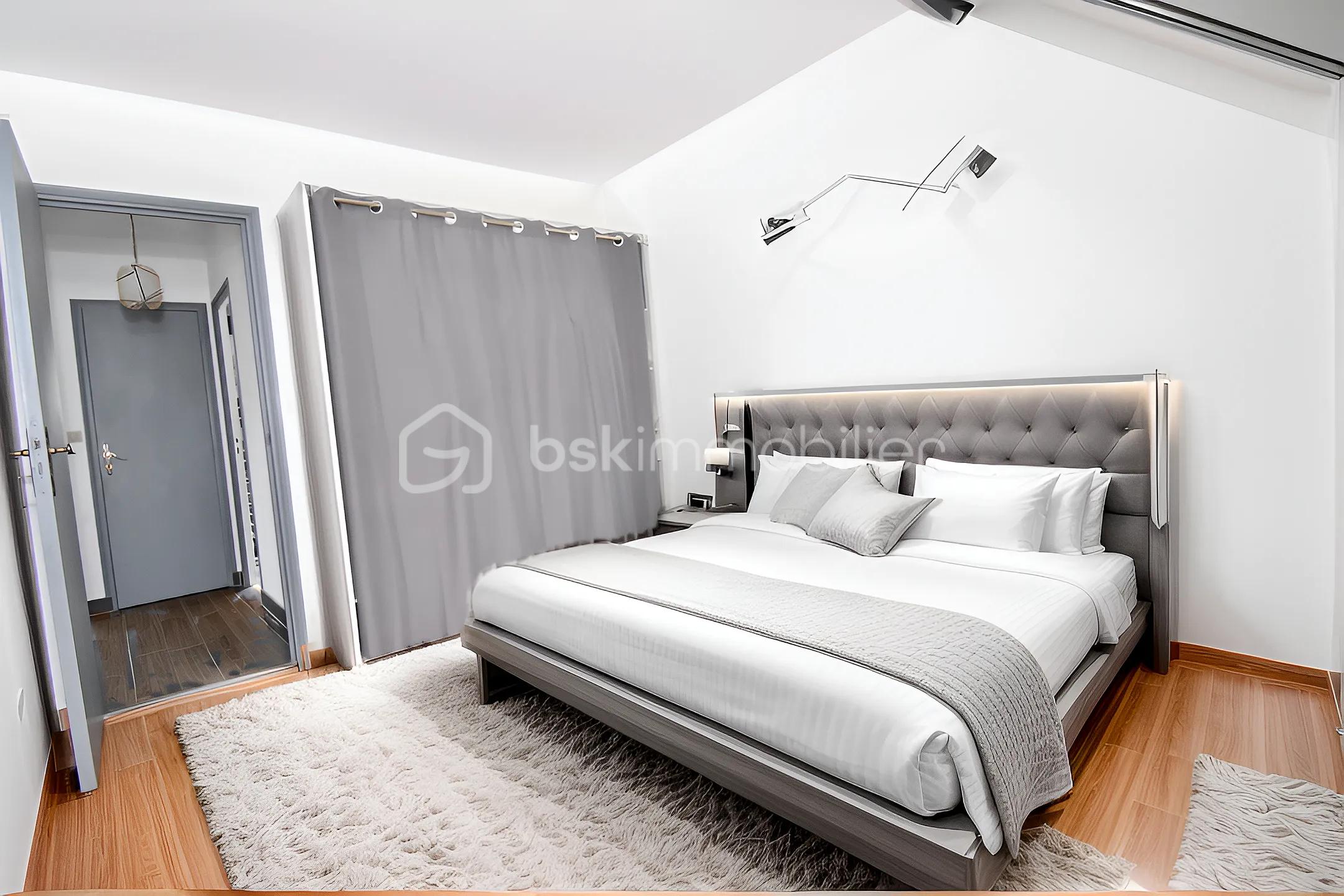 Maison de 135 m² - CHAMBRE GARAGE 1.jpg