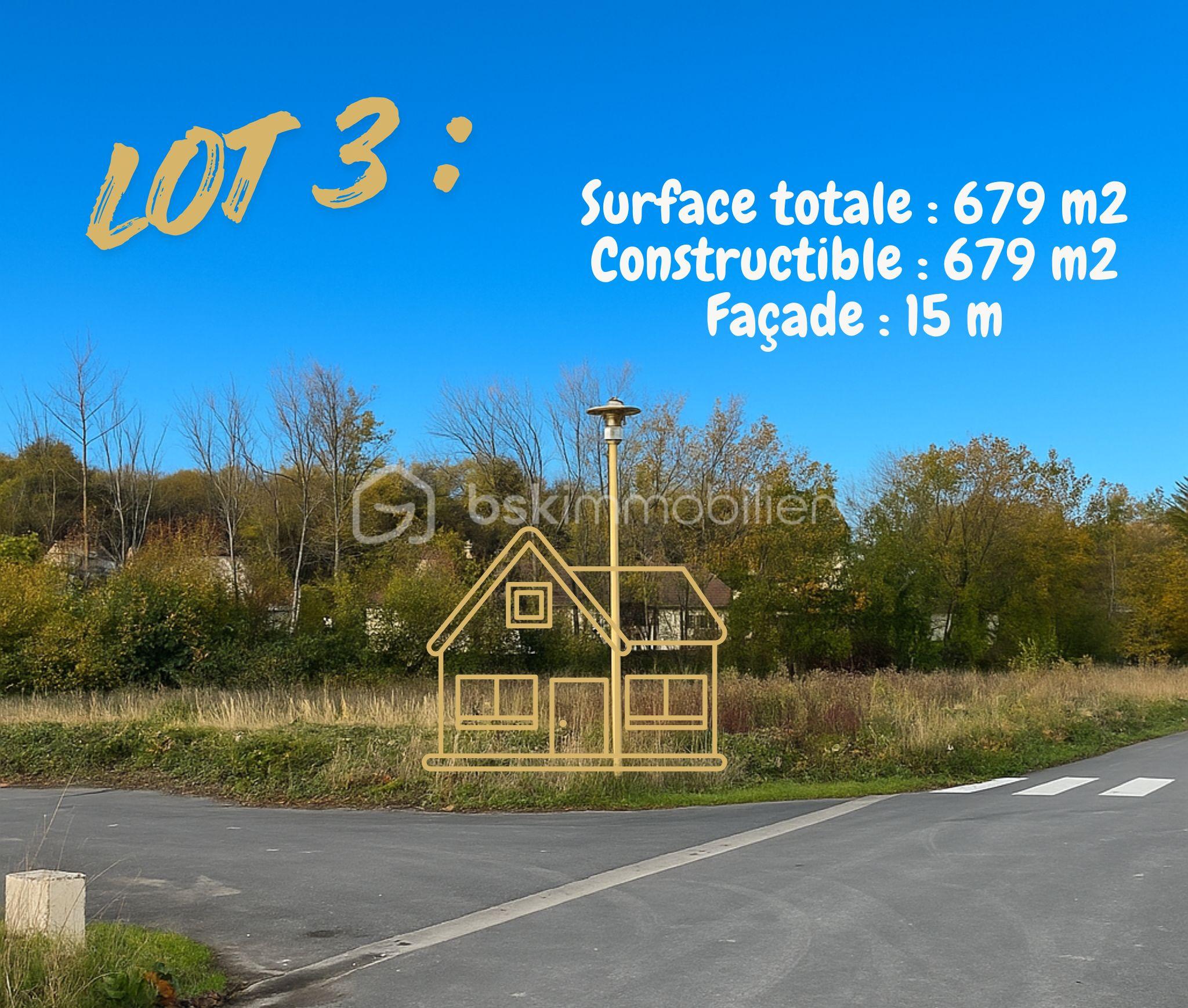 Terrain de 679 m²