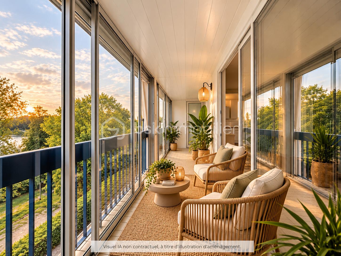 Loggia chaleureuse au coucher du soleil.png