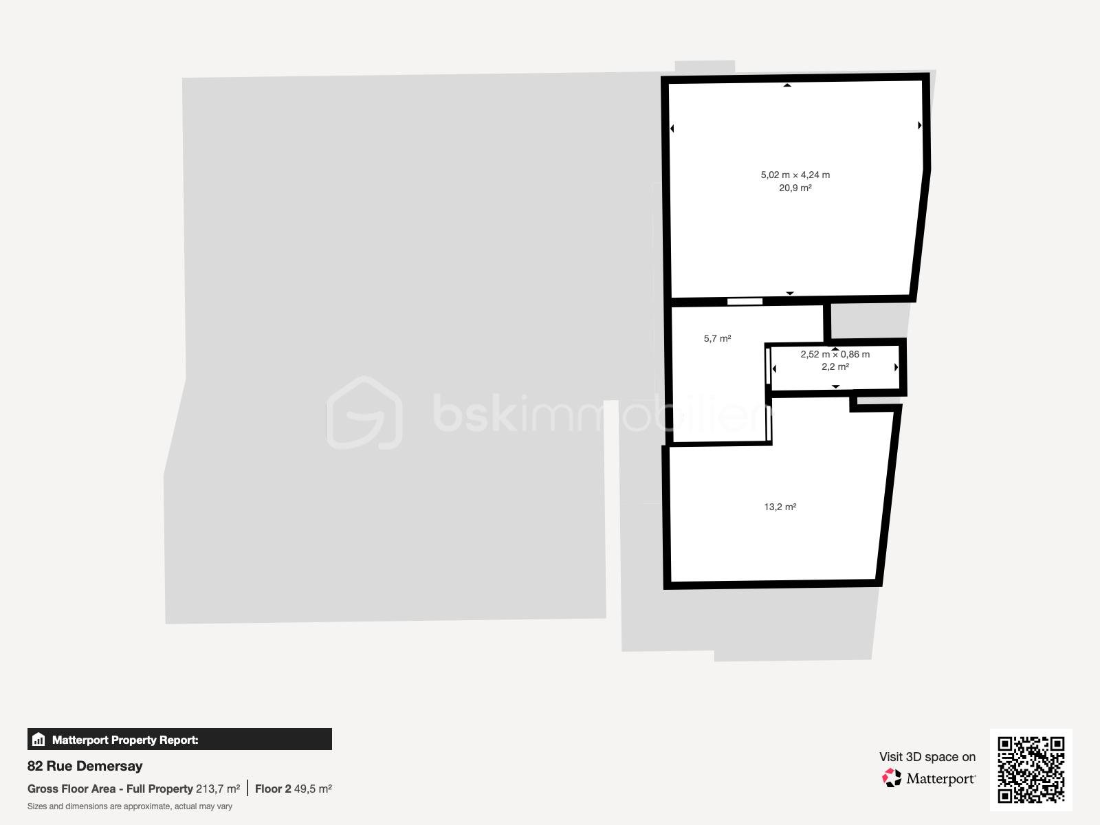 Maison de 86 m² - 82 Rue Demersay - Floor 2.png