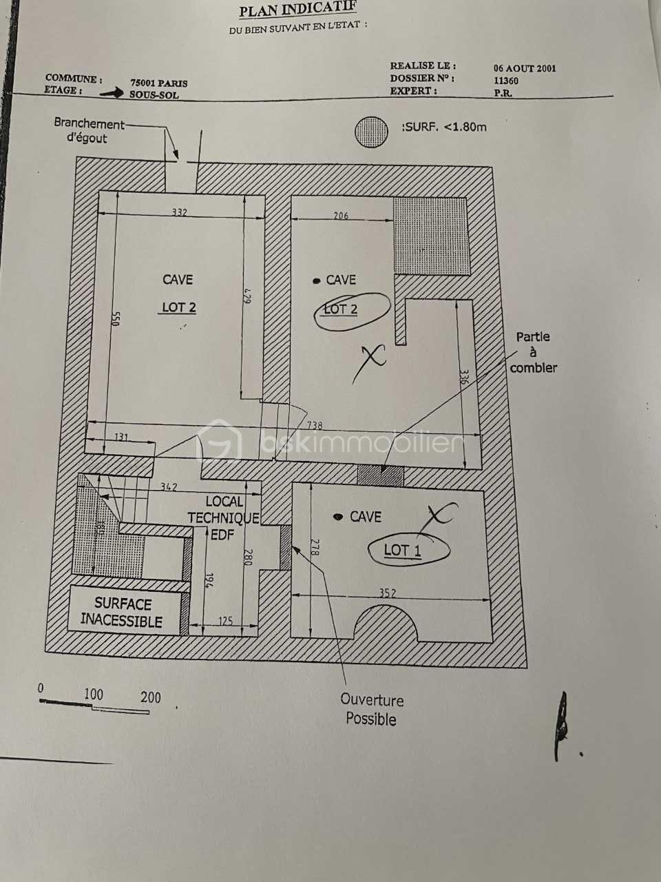 Local d activites de 83,10 m² - Plan lots 2 caves 1-2.jpg