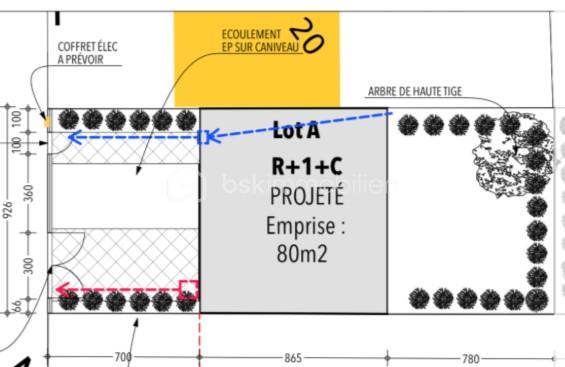 Pavillon de 80 m² - Vue en plan Courbéantes.jpg