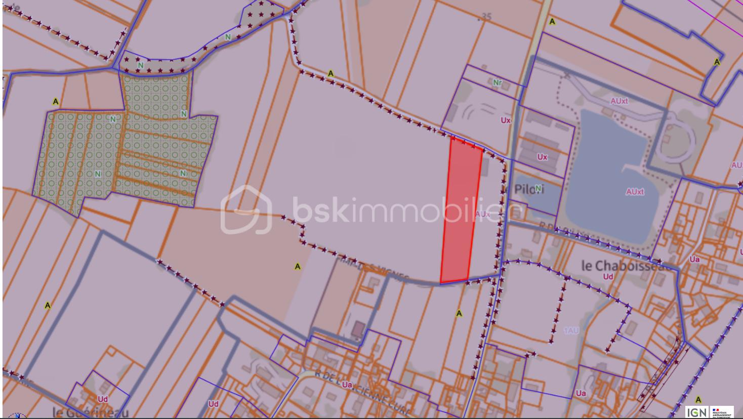 Terrain industriel de 9 653 m²