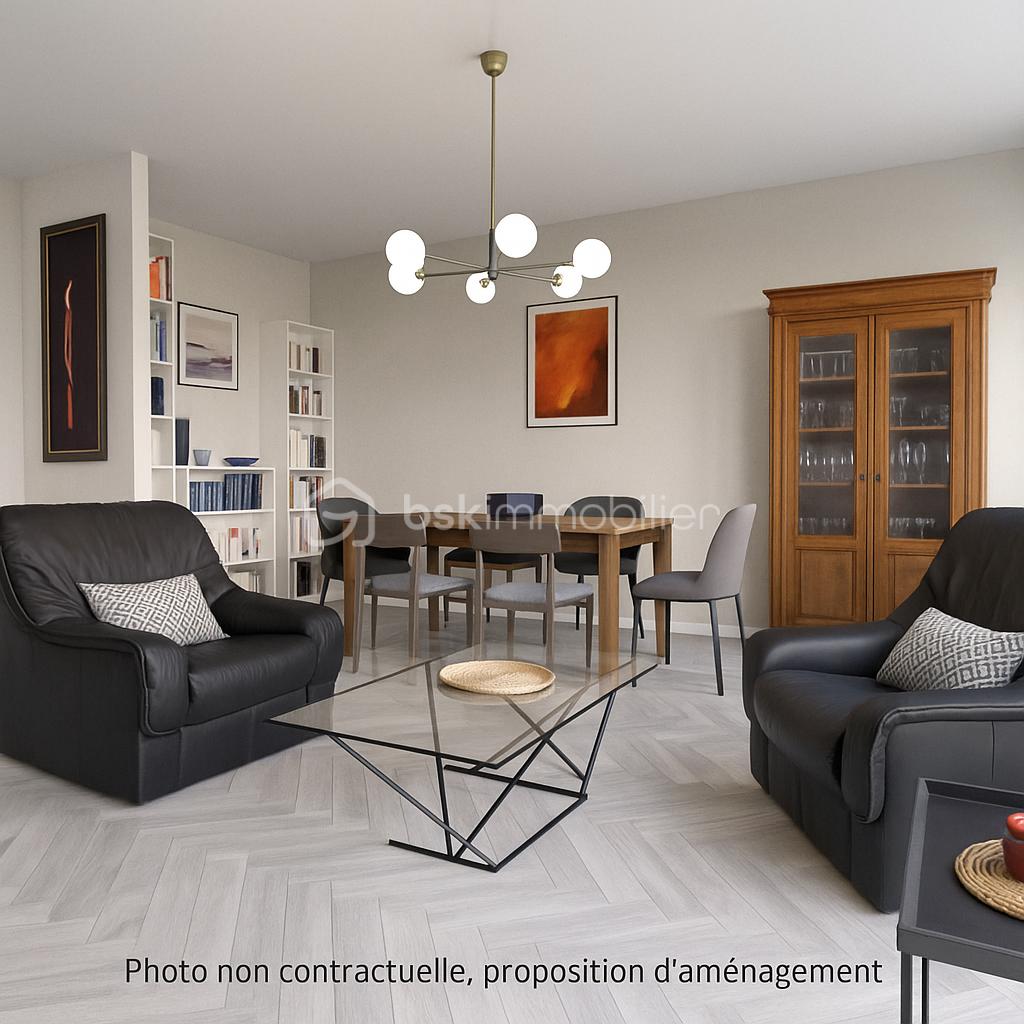 Appartement de 83,44 m² Appartement de 83,44 m²