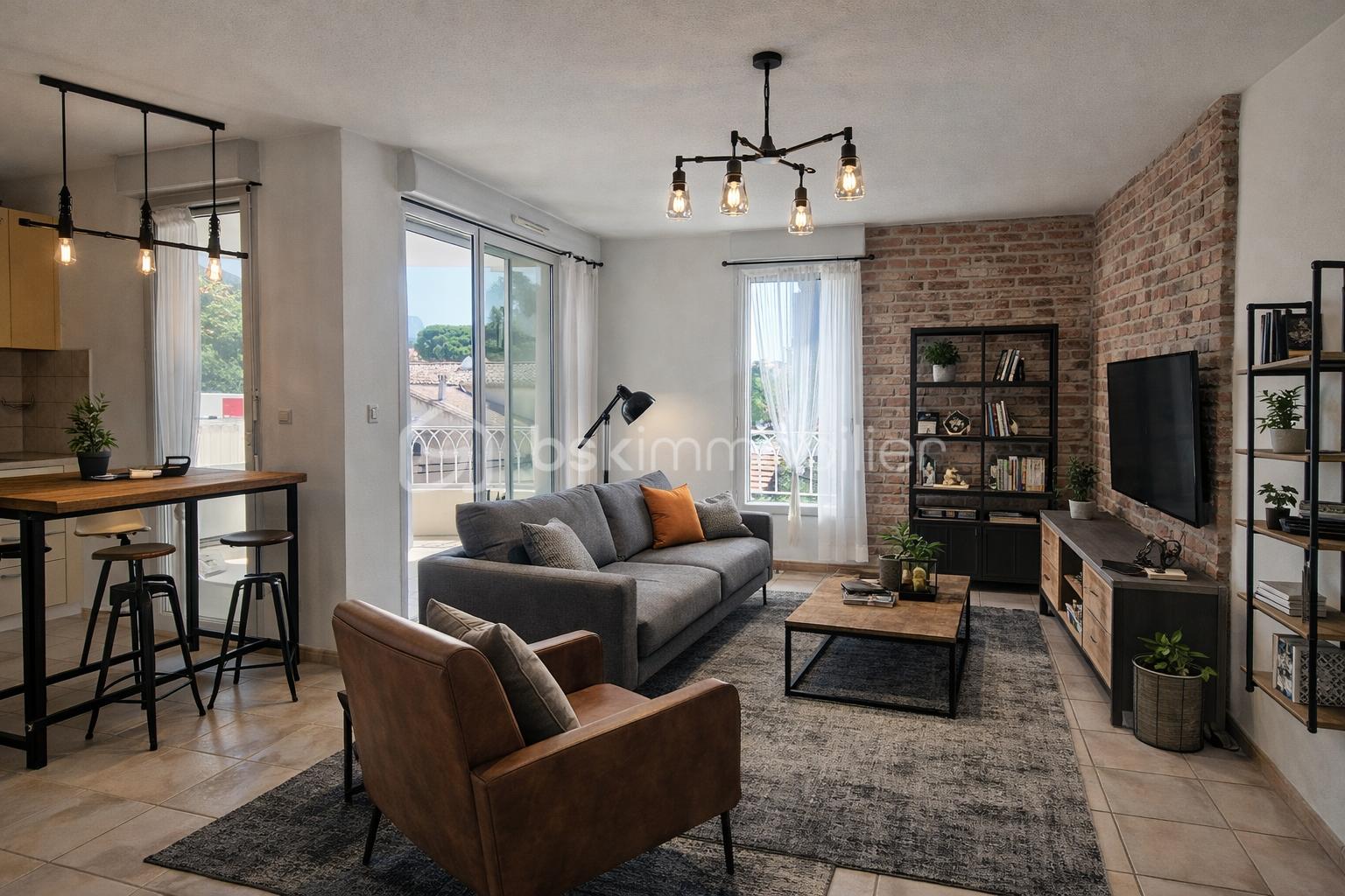 Appartement de 52,58 m² - chat ok amenagement salon.png