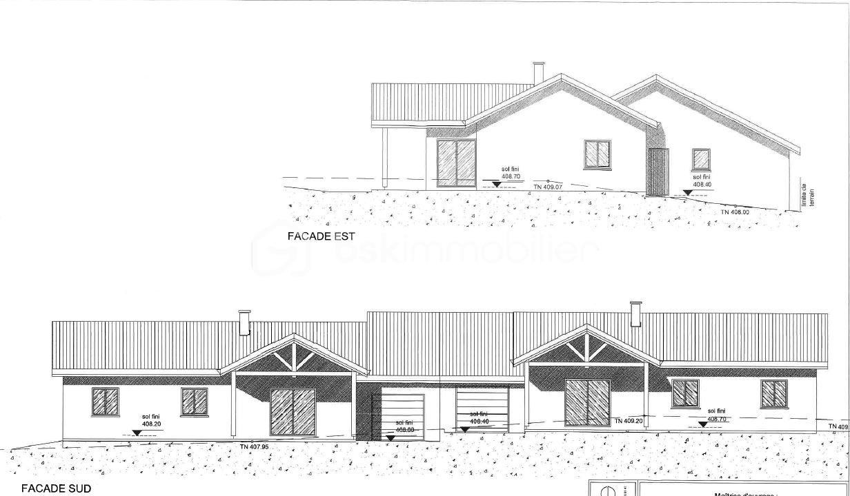 Terrain de 772 m² - Façade Sud et Est - Copie.JPG