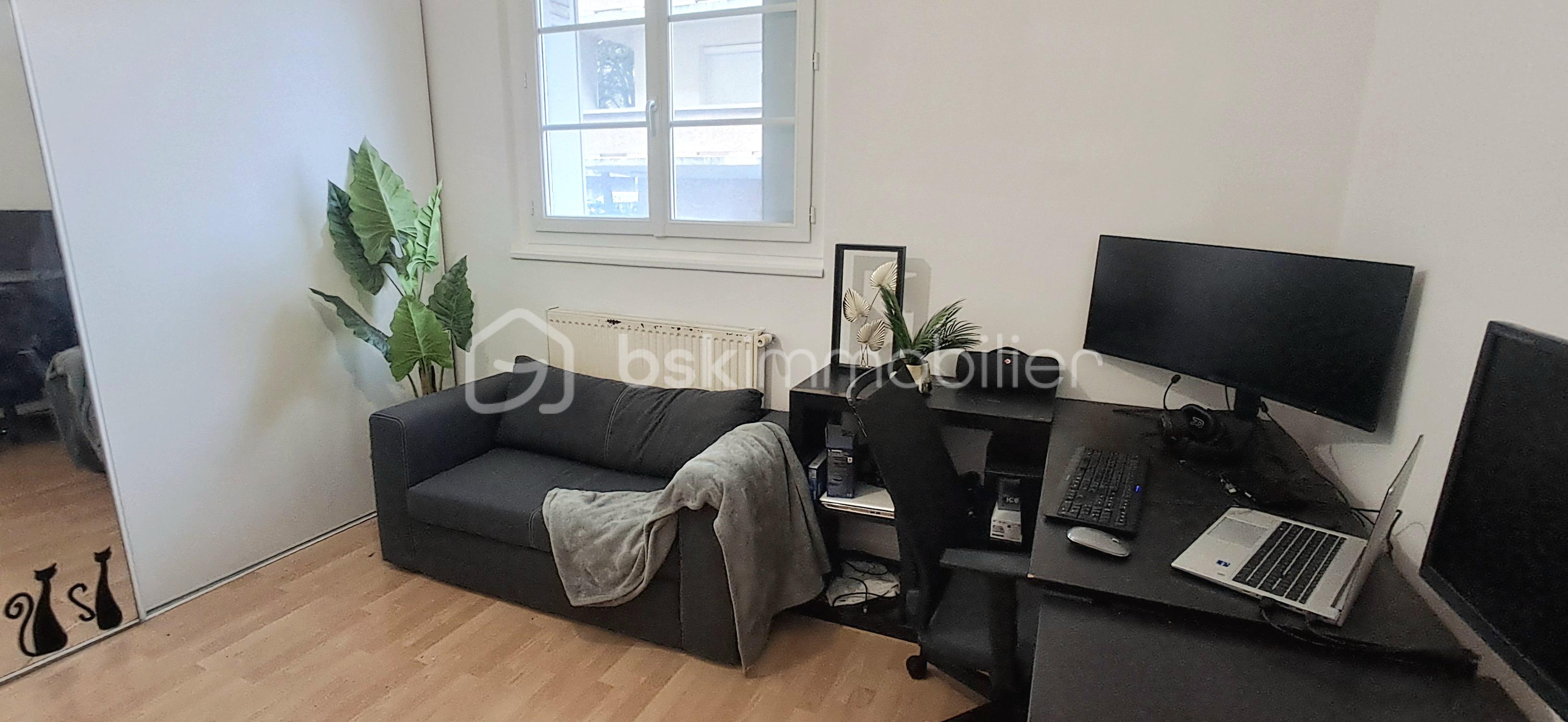 Appartement de 59 m² - Appartement Grenoble Vaillant Chambre 2 Home staging.jpg