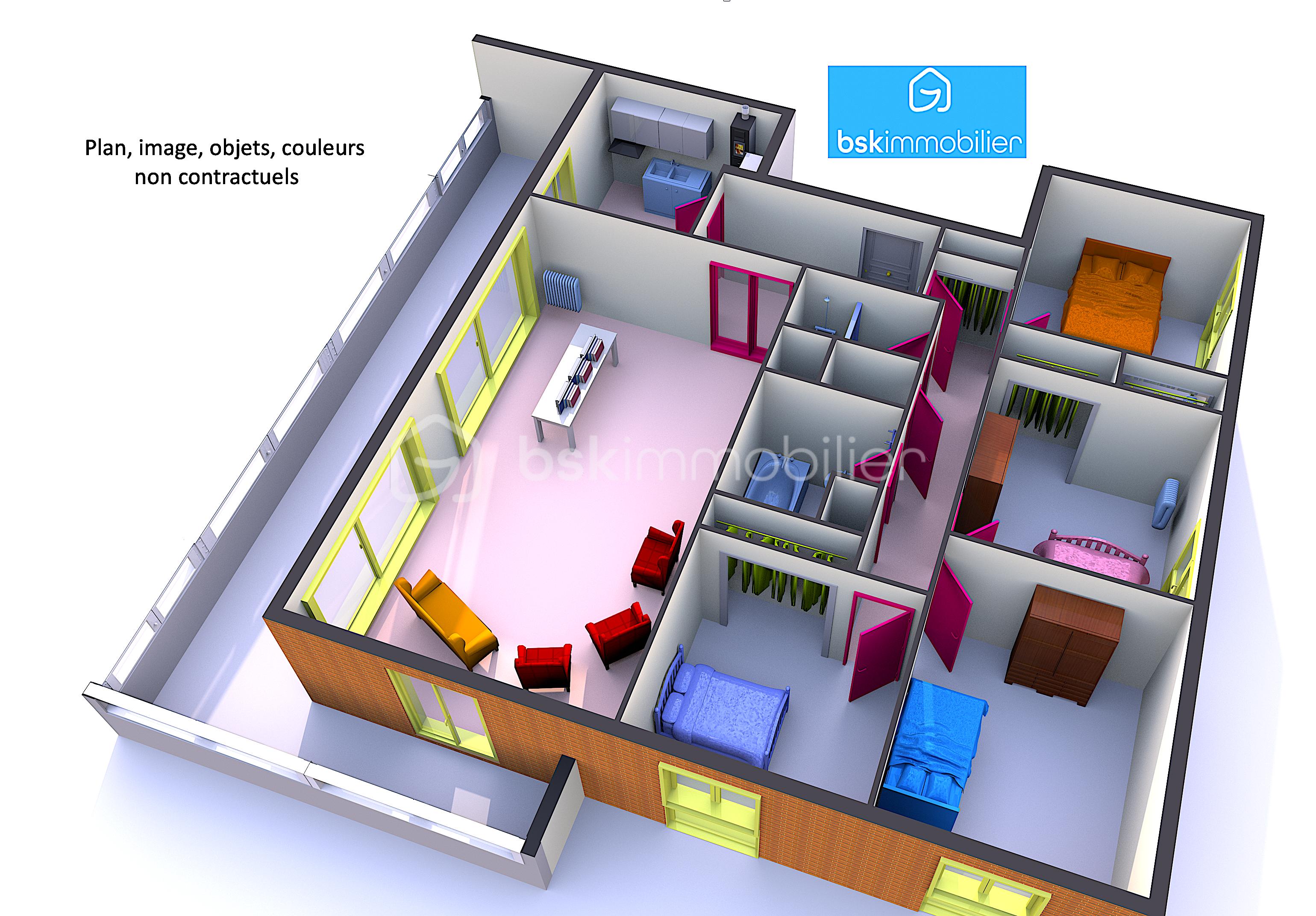 Appartement de 107 m² - Plan 3D annonces1.png