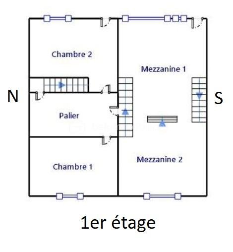 Maison ancienne de 94,97 m² - Plan 1er étage.jpg