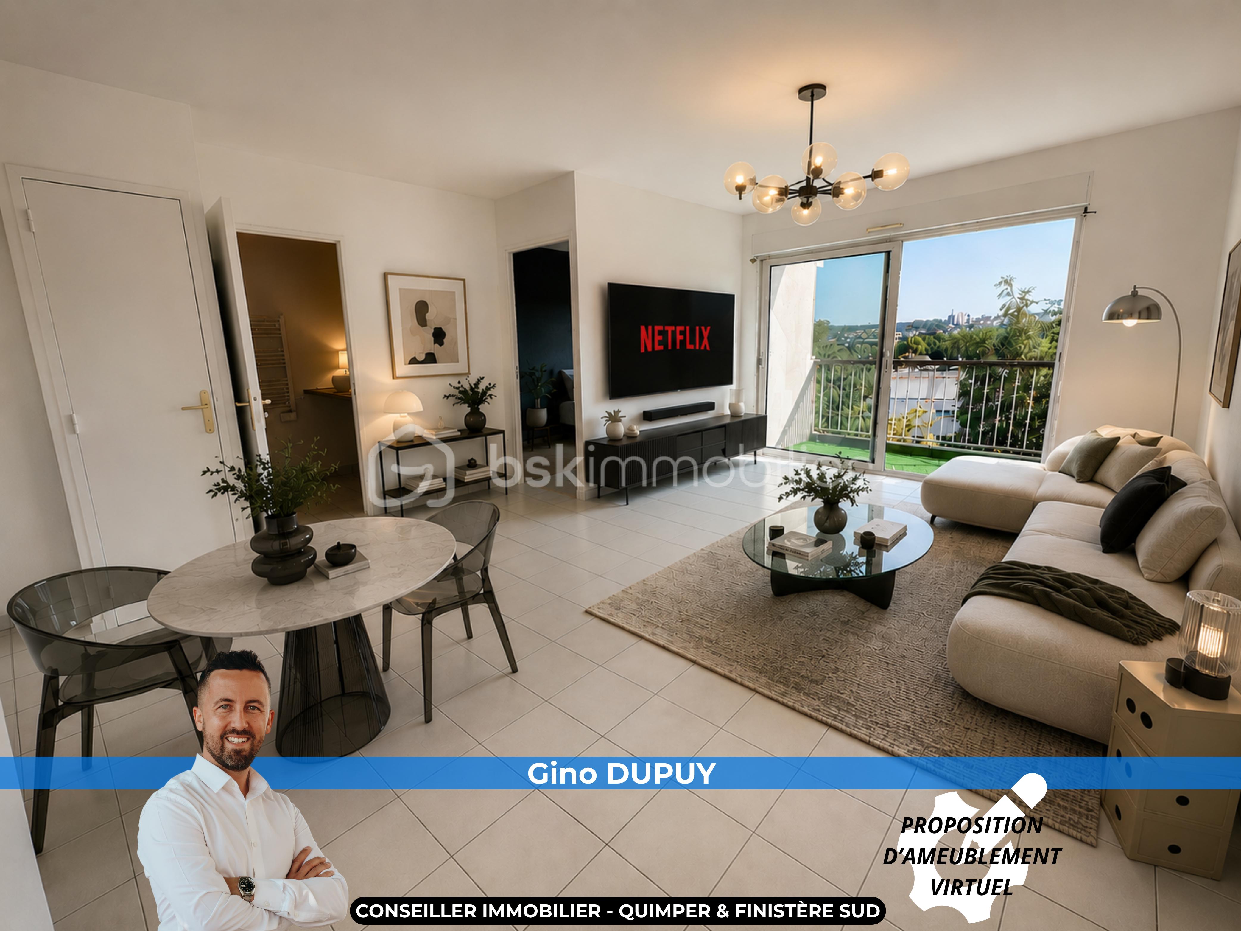 Appartement 2 pièces 38 m² · à Quimper · 38 m² · 124 900 €