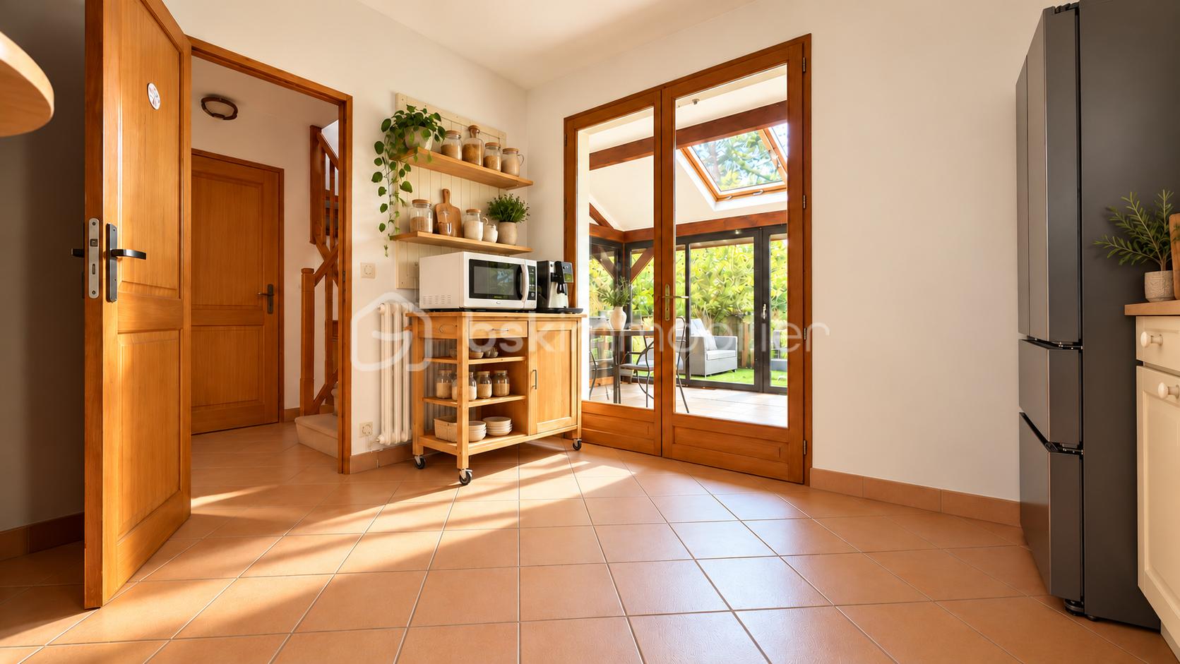 Cuisine chaleureuse ouverte sur le jardin.png