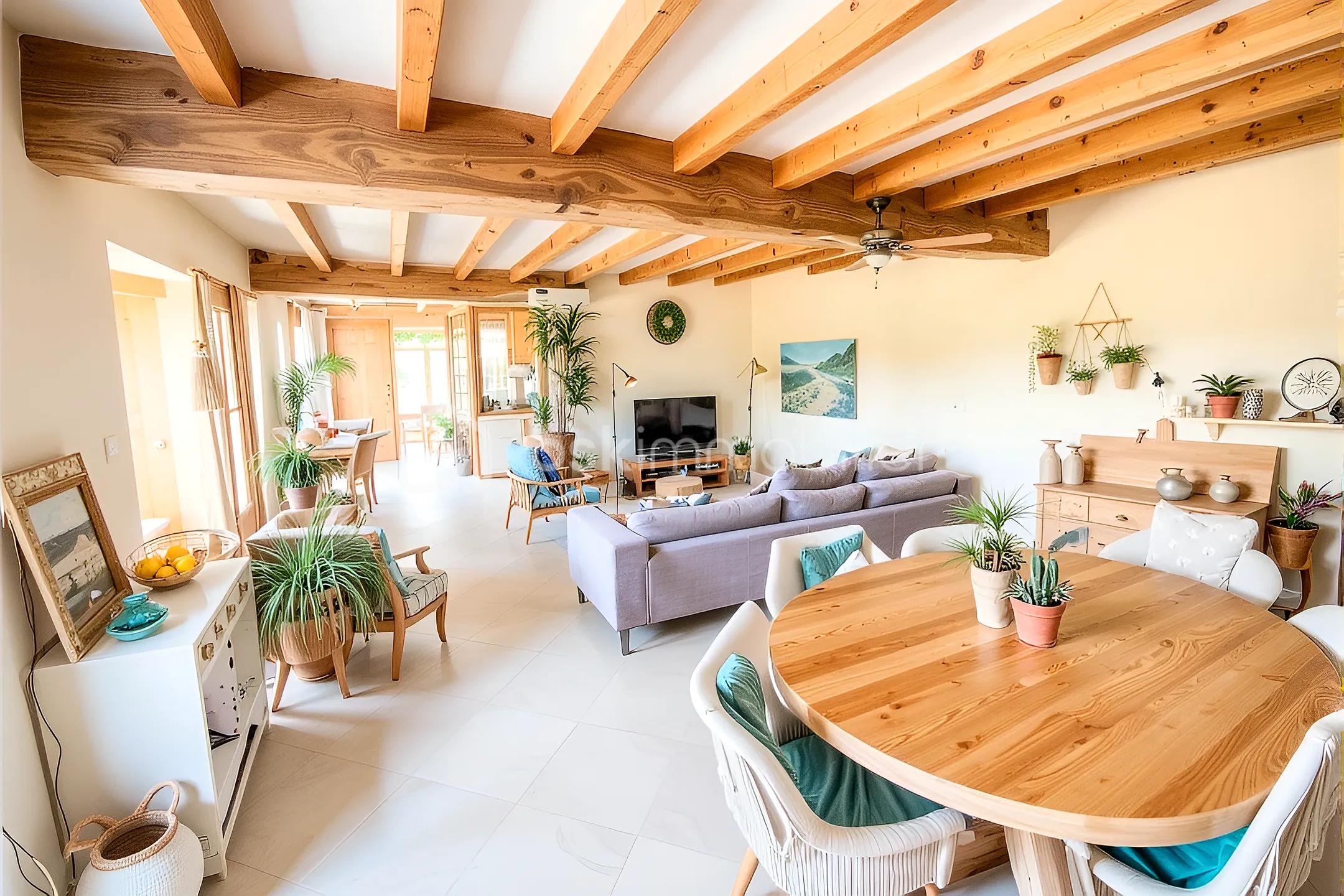 Maison en pierre de 74 m²