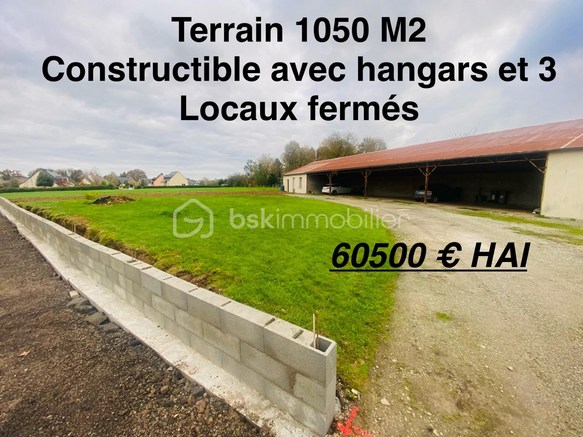 Terrain de 1 050 m²