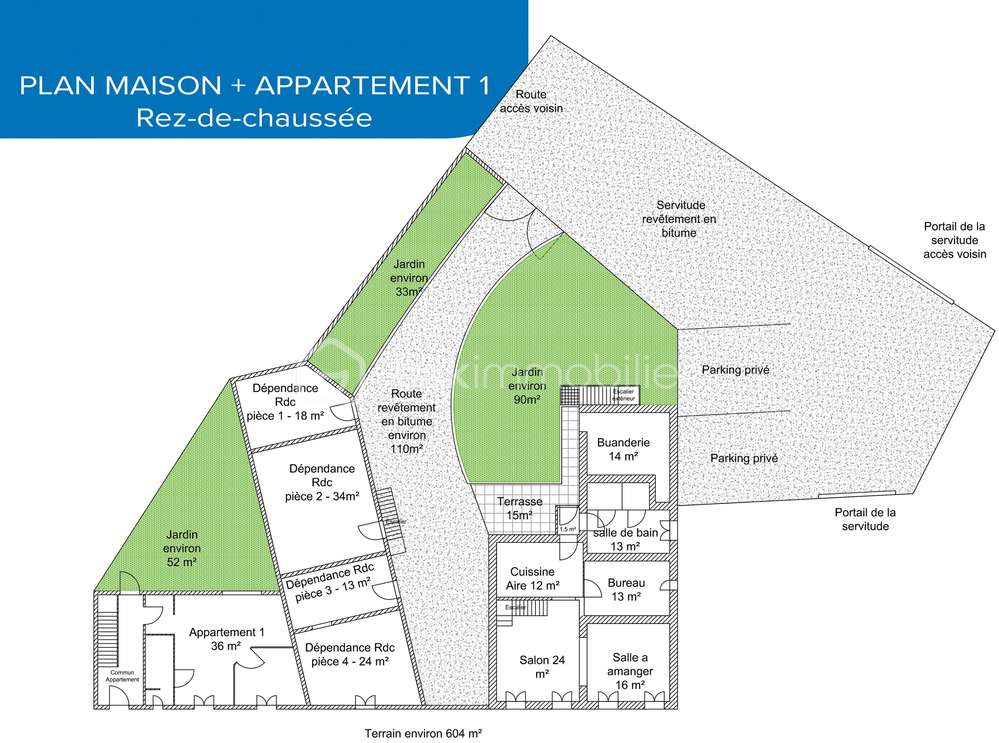 Corps de ferme de 136 m² - Plan02MaisonRDCEnnevelin.jpg