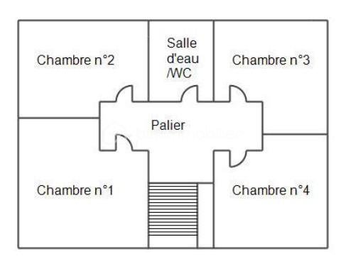 Maison traditionnelle de 124 m² - PLAN ETAGE.jpg
