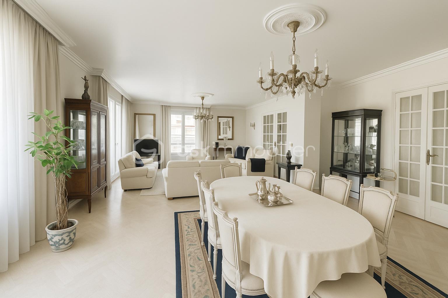 Appartement de 105 m² - Salon et salle à manger élégants.png