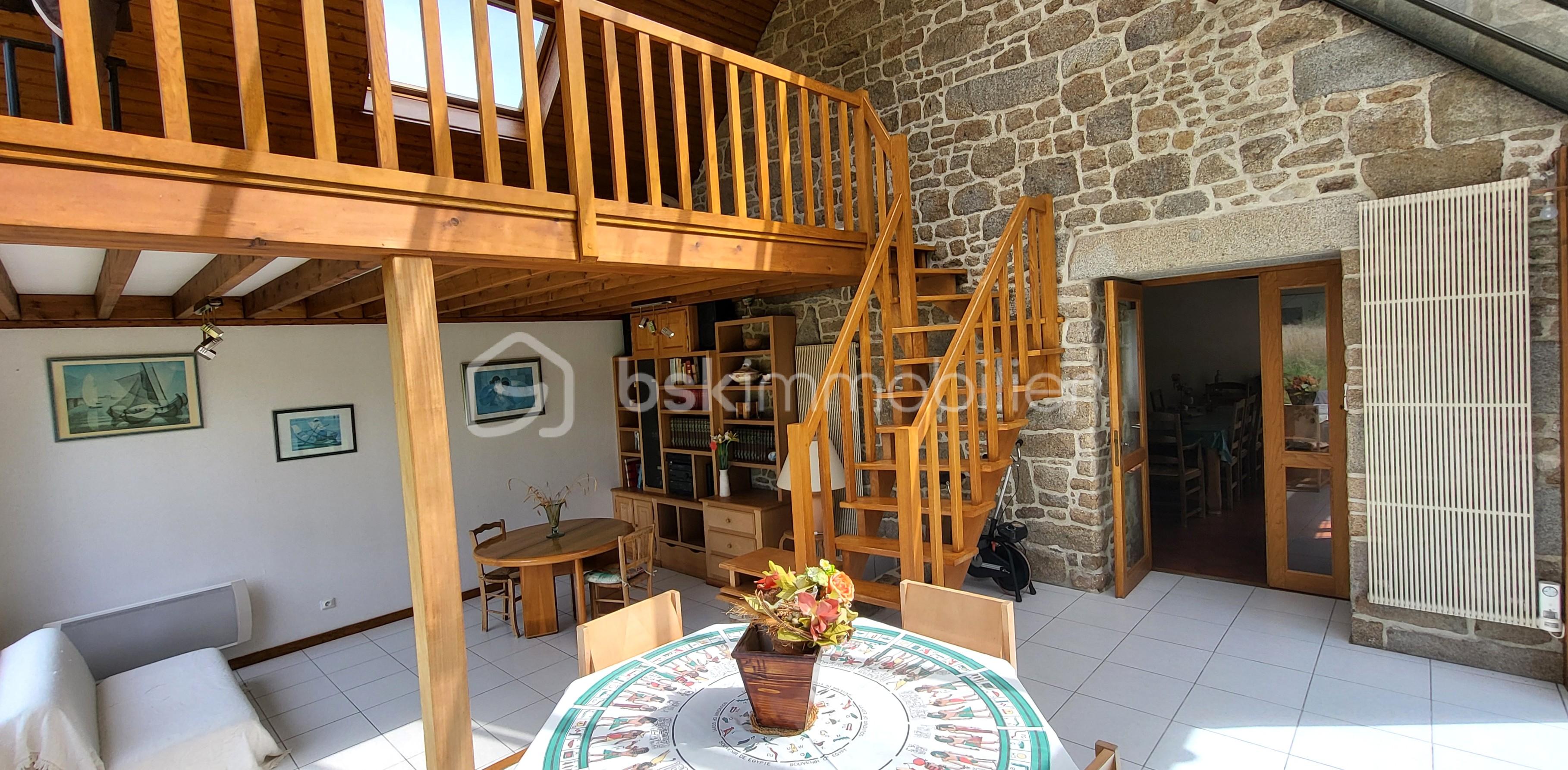 Maison longere de 165 m² - HUET Roger véranda 3 vers porte maison.jpg