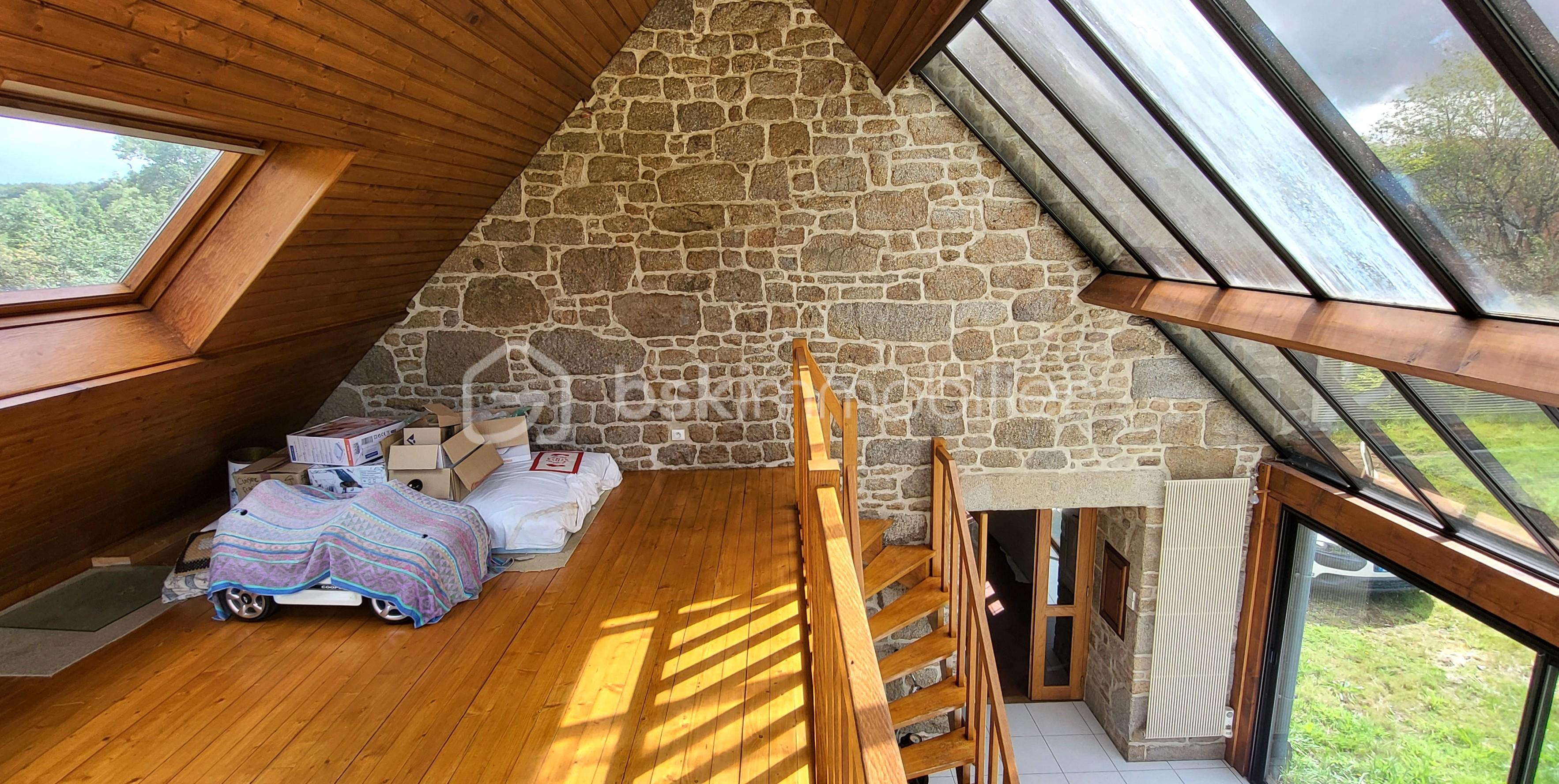 Maison longere de 165 m² - HUET Roger mezzanine sur véranda 2.jpg