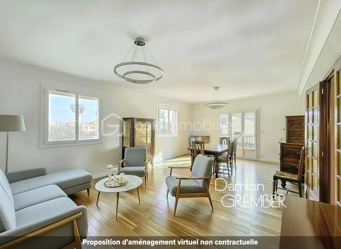 Maison traditionnelle de 125 m² - 03 Salon séjour proposition.jpg