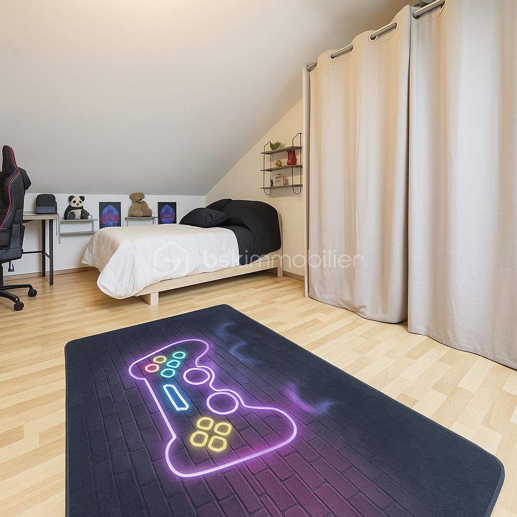 Duplex de 122 m² - Chambre d'ado avec univers gaming.png