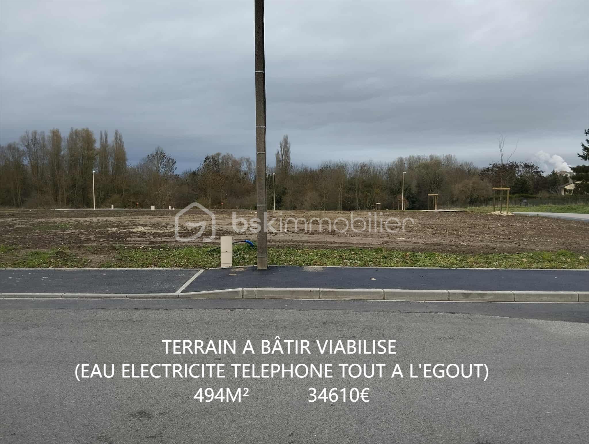 Terrain de 494 m²