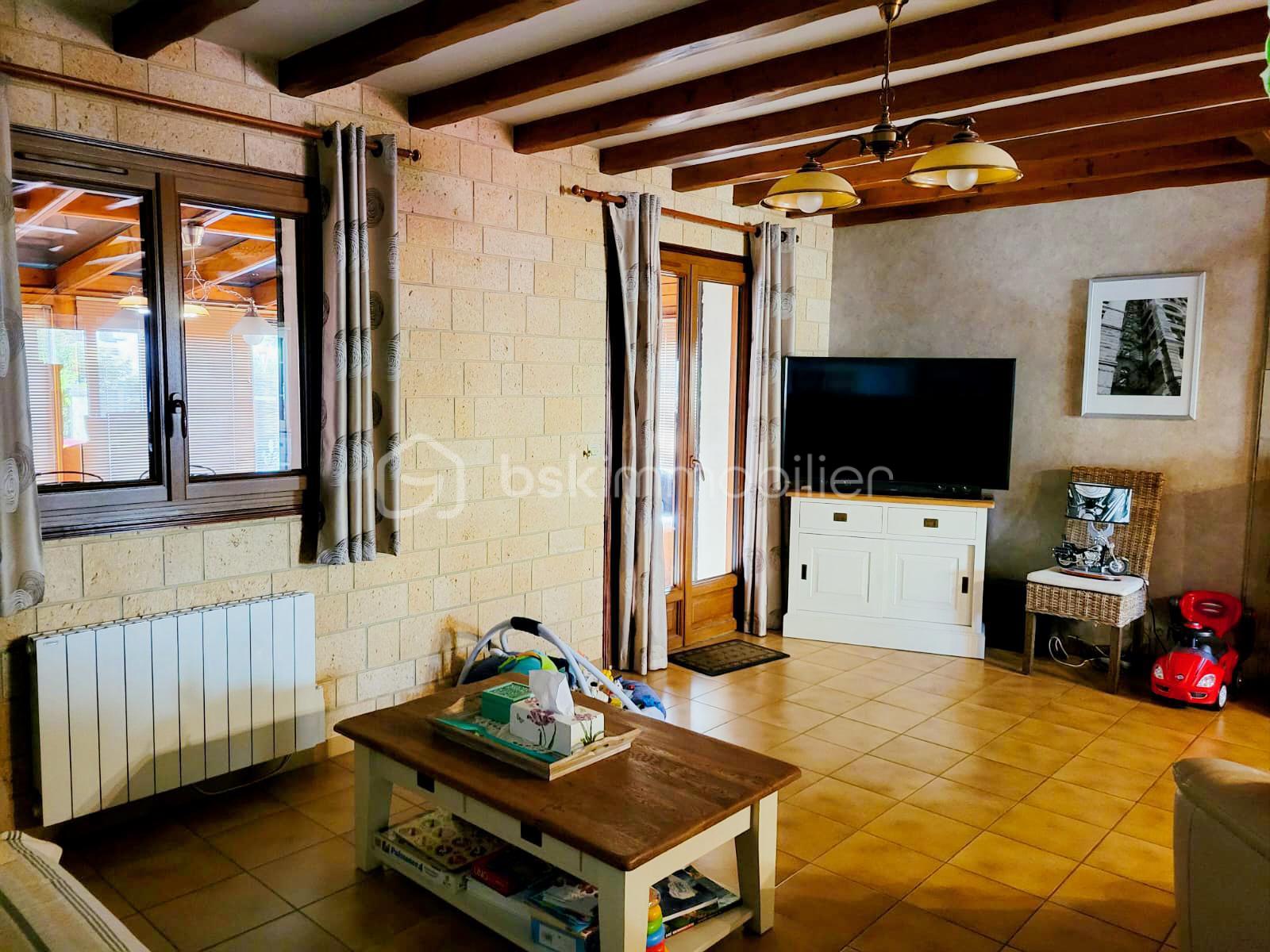 Maison de 120 m² - salon véranda R.JPG