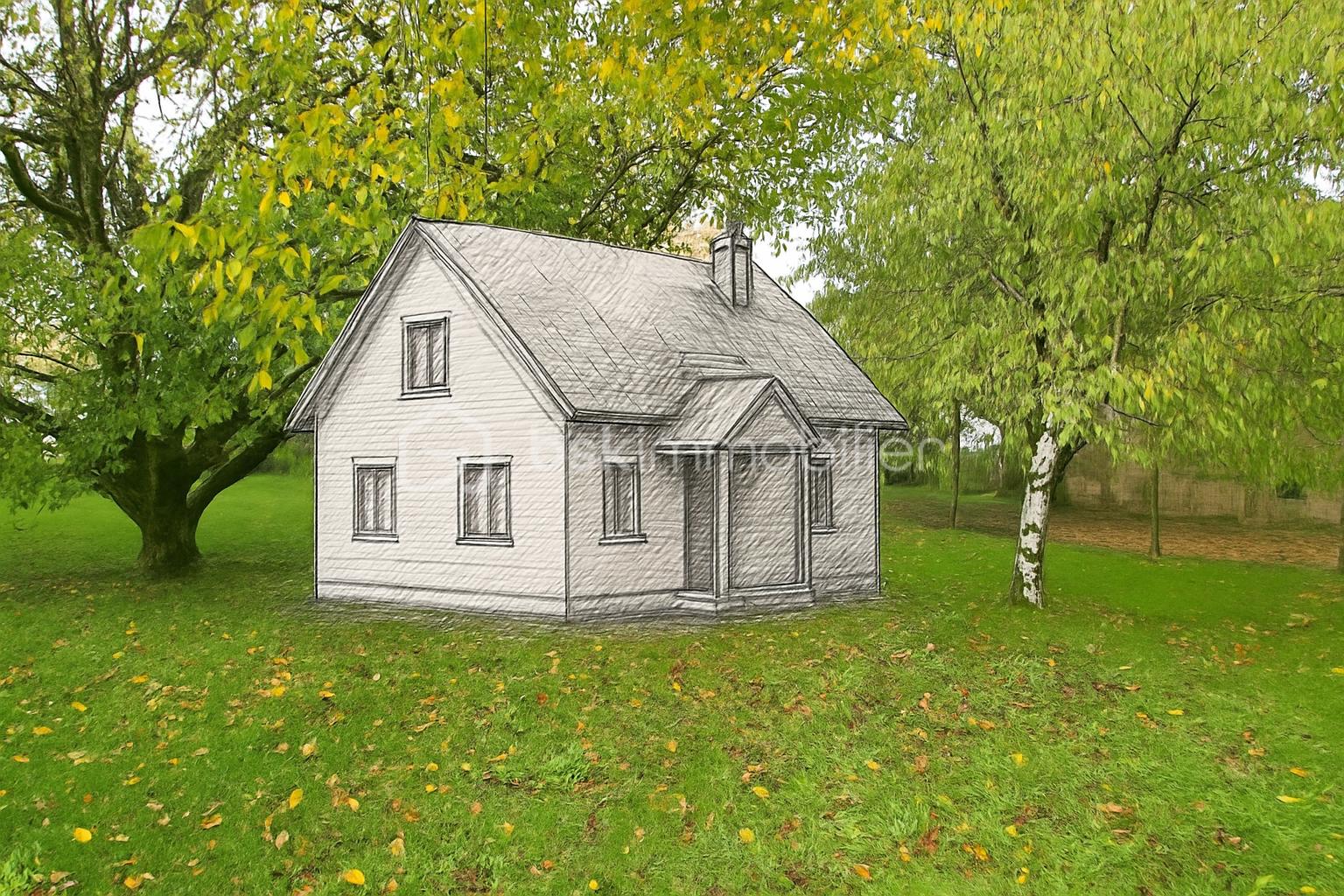 Terrain de 1 050 m²