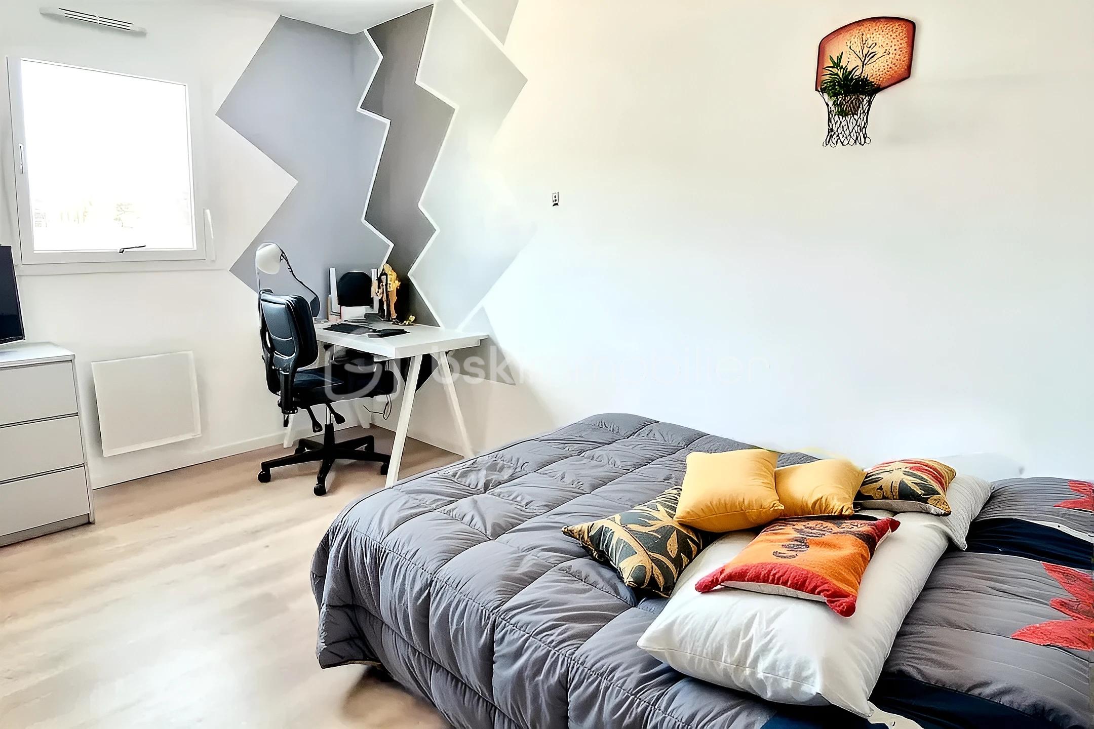 Maison contemporaine de 77 m² - CHAMBRE 2.jpg
