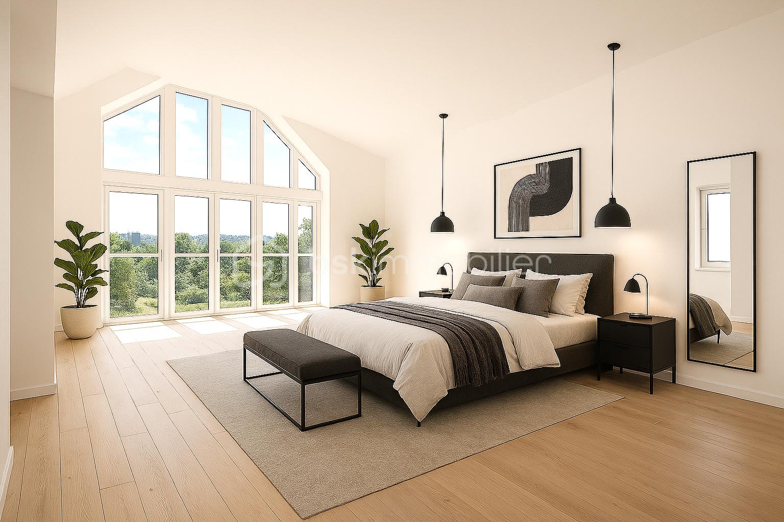 Maison d architecte de 144 m² - CHAMBRE MODERNE DALLOS.png