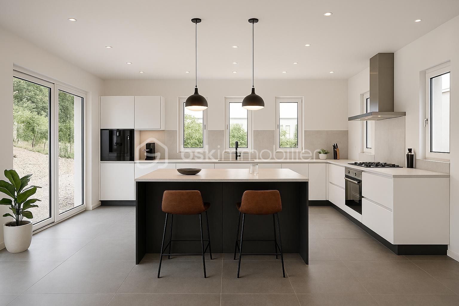 Maison d architecte de 144 m² - CUISINE DALLOS MODERNE.png