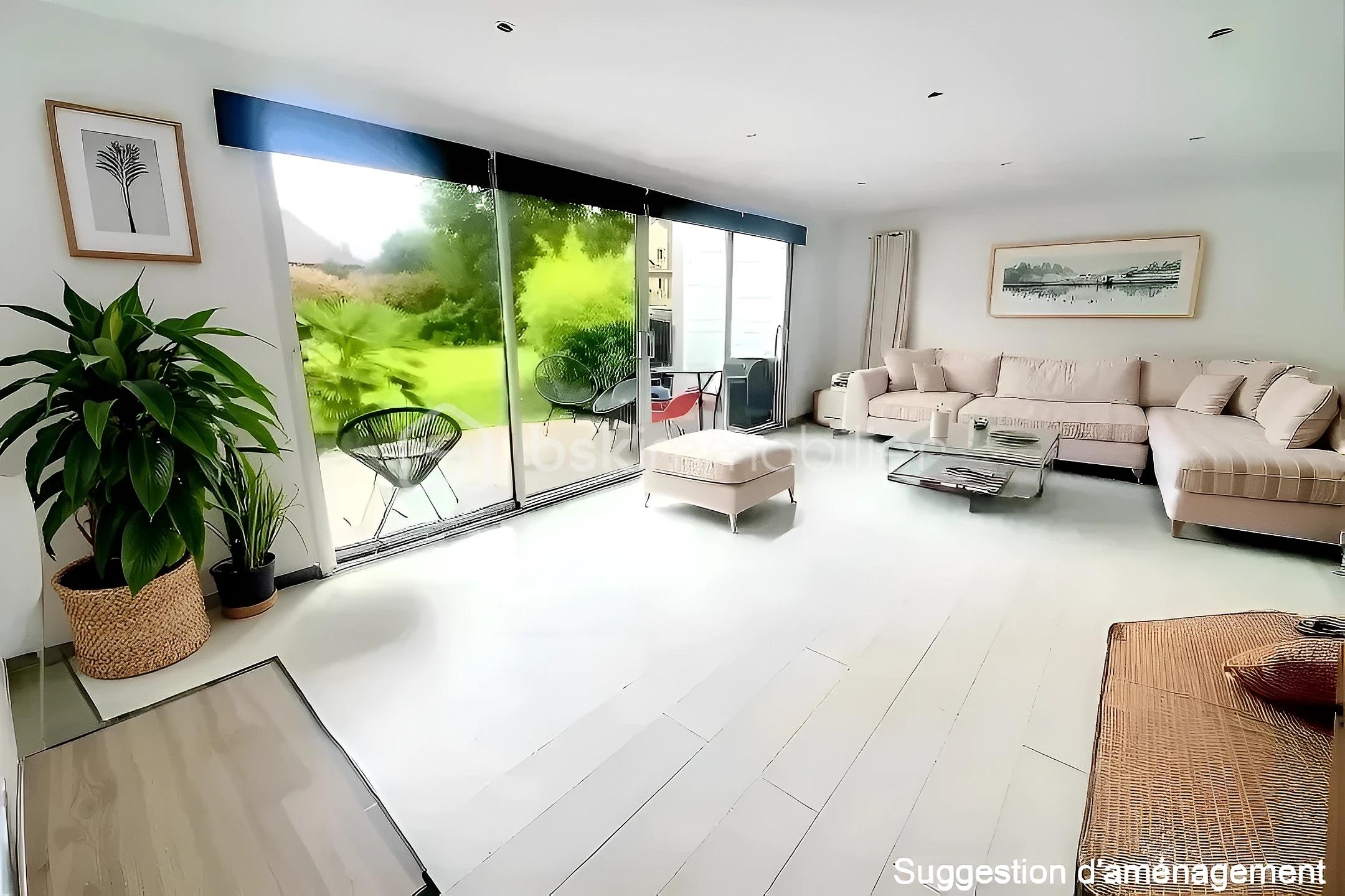 Maison de village de 124,50 m² - SOUCHEZ IG SALON IVOIRE v JARDIN OKOKOK.jpg