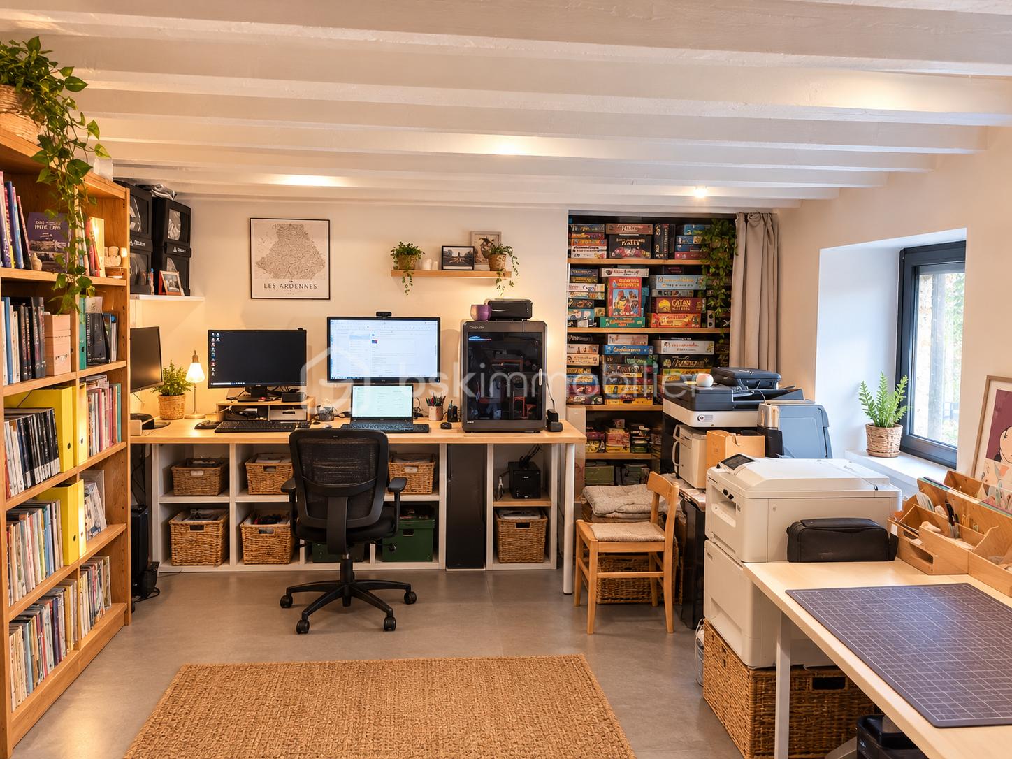 Bureau créatif chaleureux et organisé.png