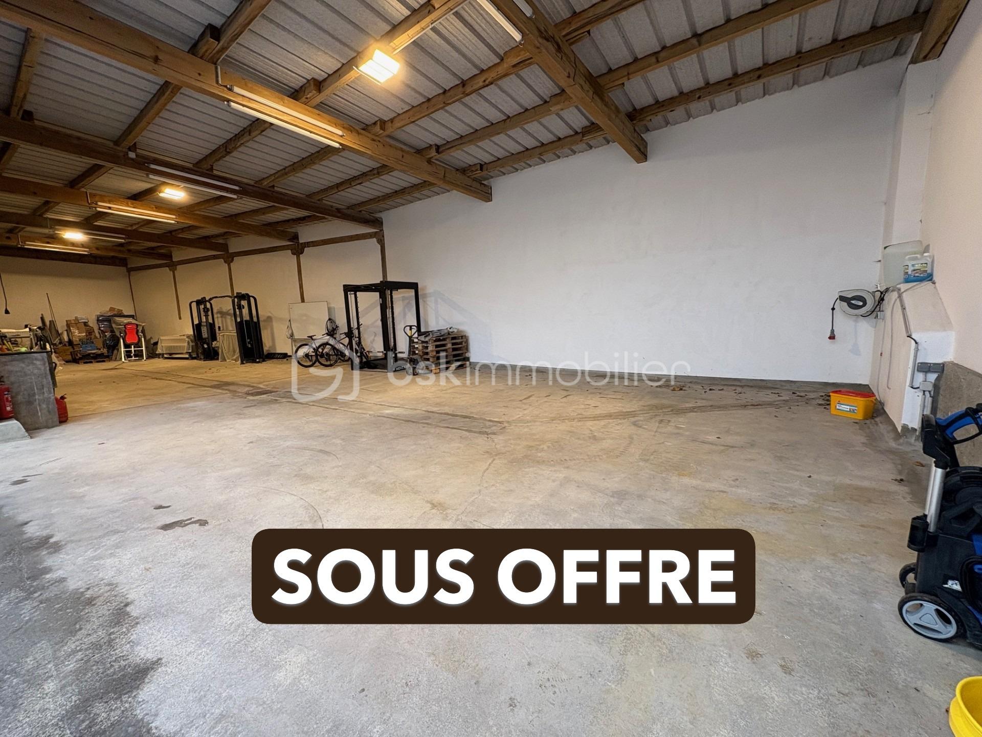 Local de stockage de 201,22 m²