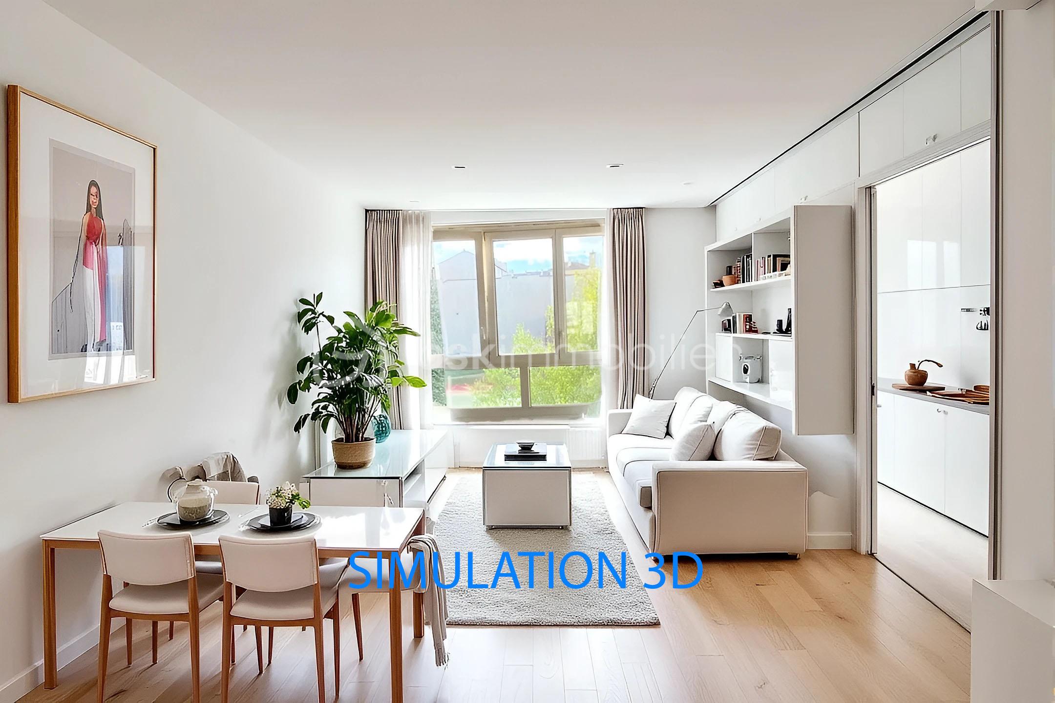 Appartement de 61 m²