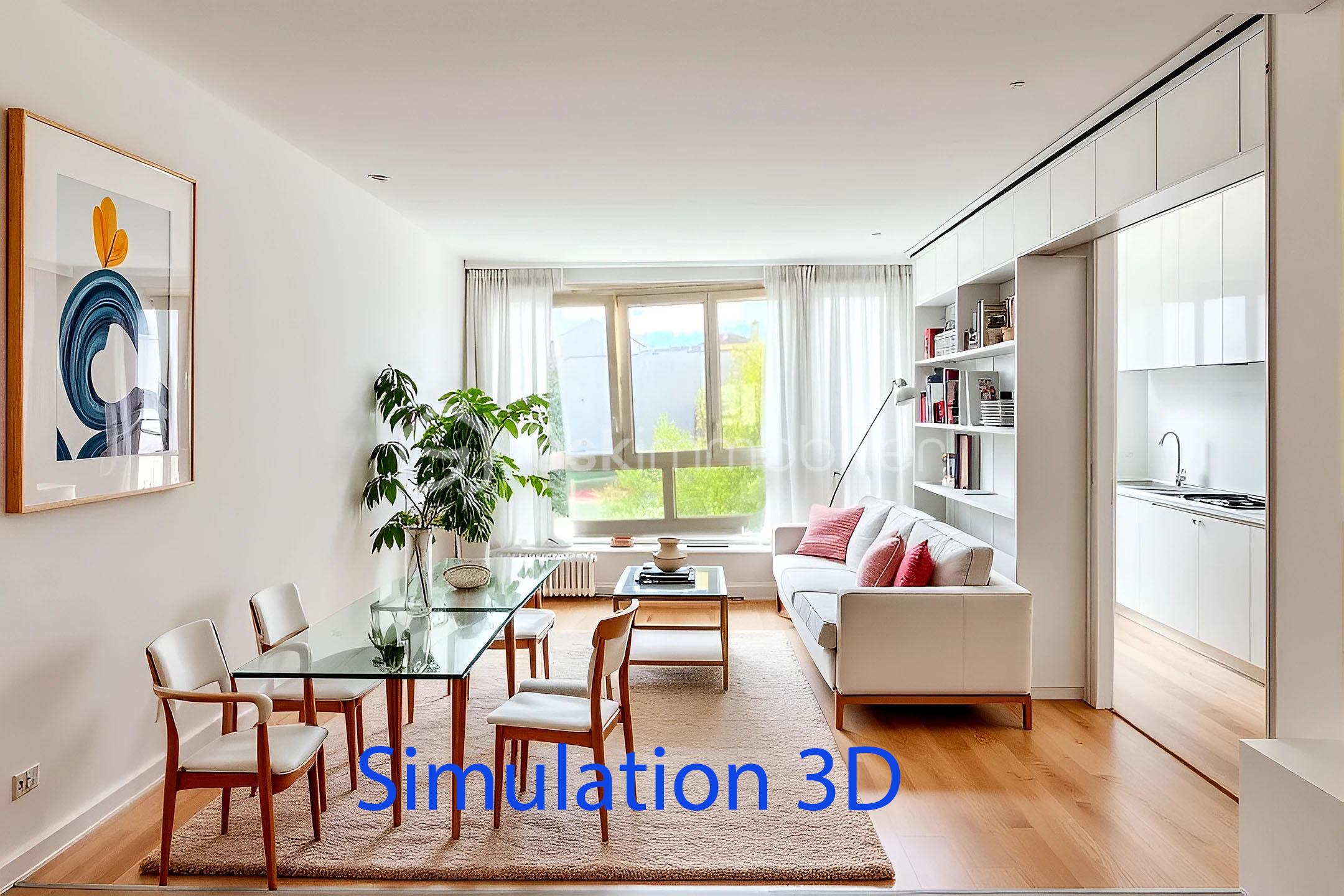 Appartement de 61 m²