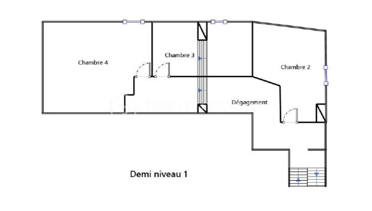 Maison d architecte de 312 m² - plan ndemi niveau 1.png