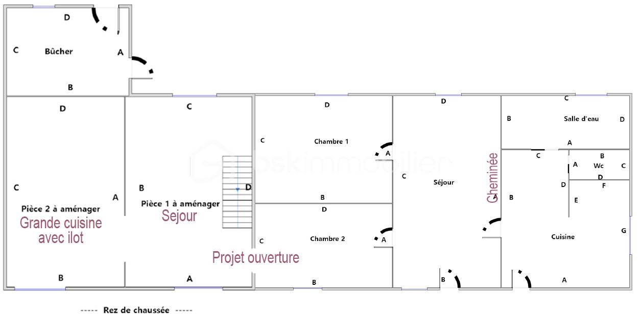 Corps de ferme de 151 m² - cd0915Hx2q9lKFze5egppyXFteHHzYASencBnIMn.png