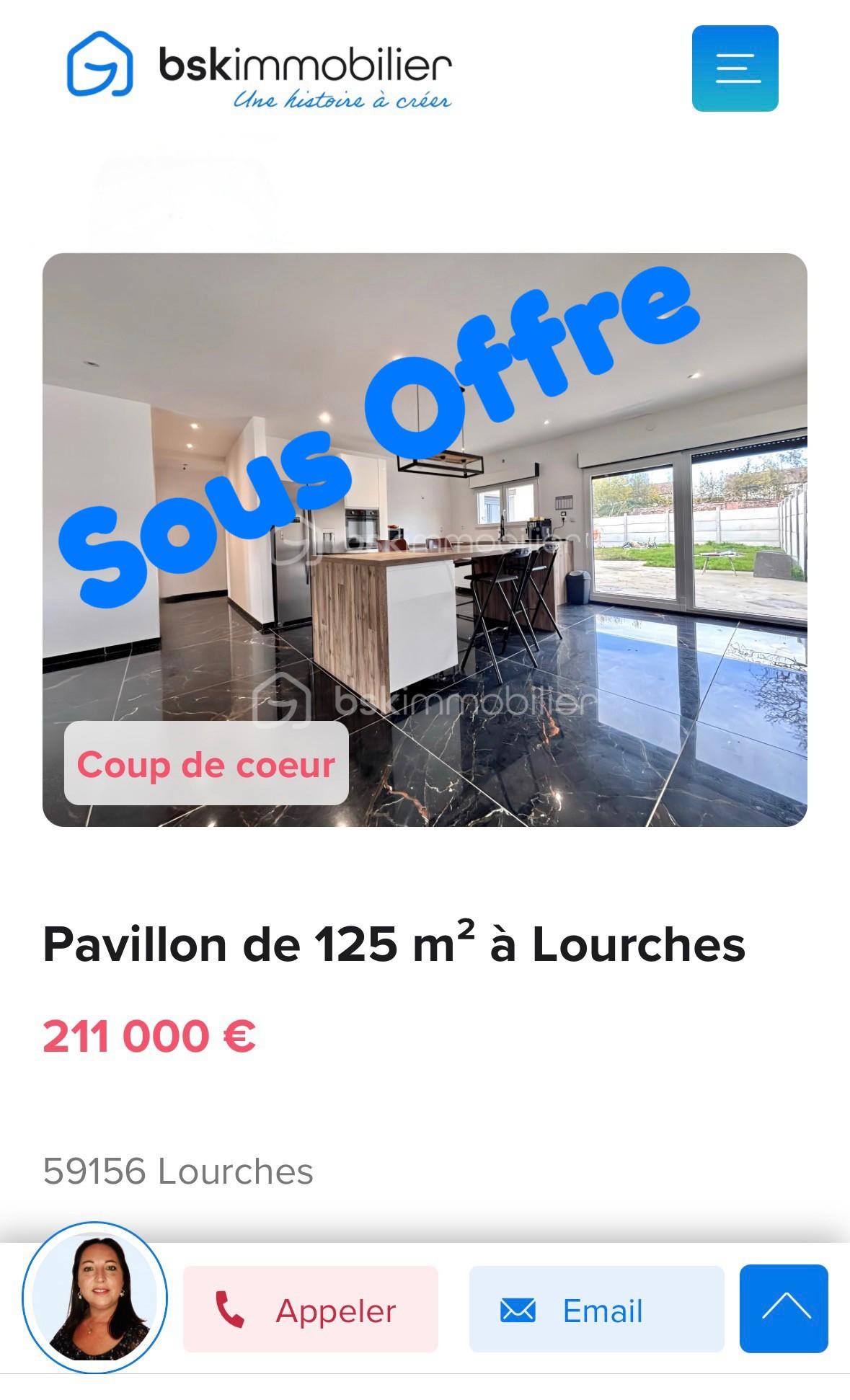 Pavillon de 125 m²