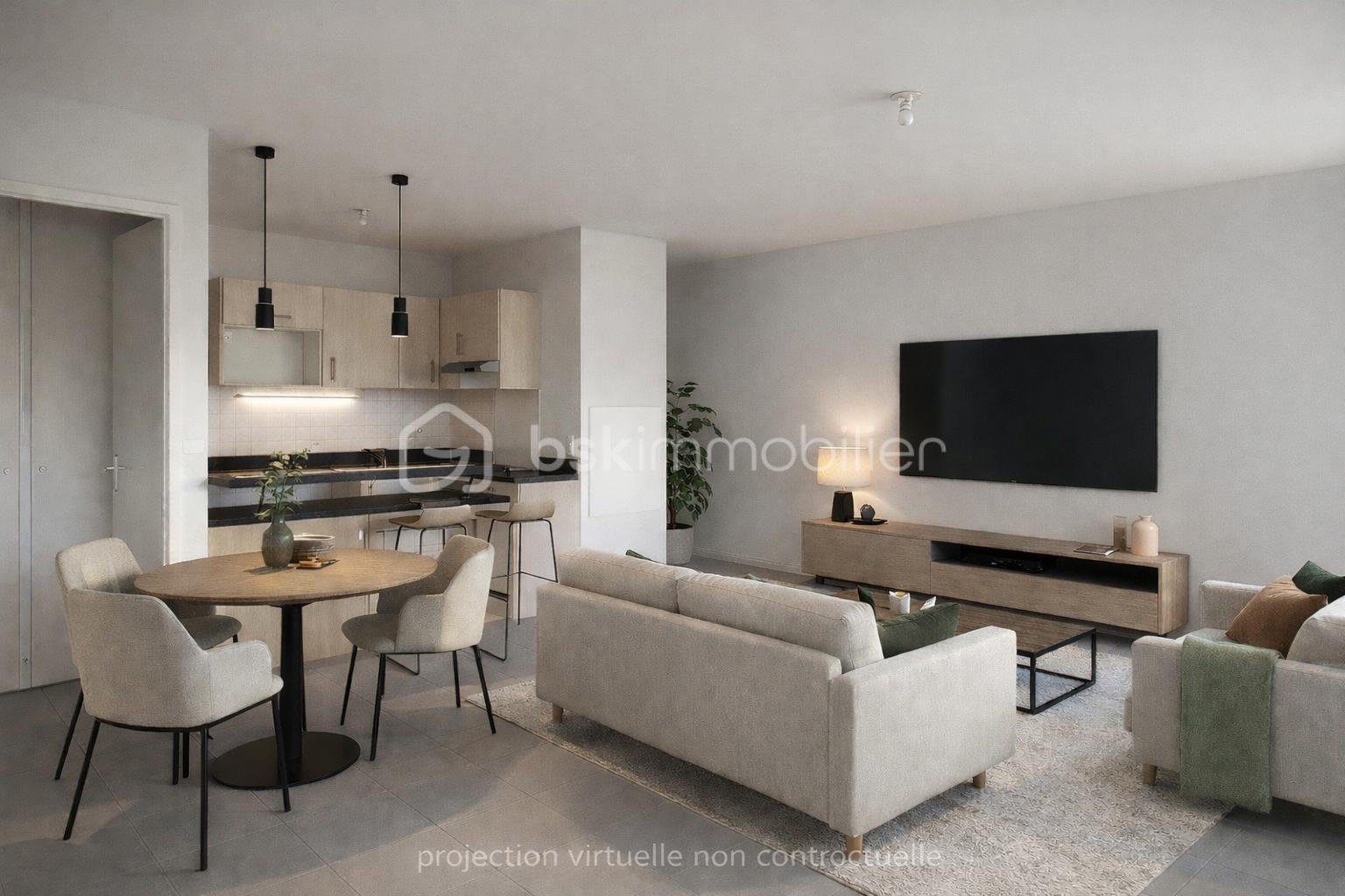 Appartement de 47,80 m²