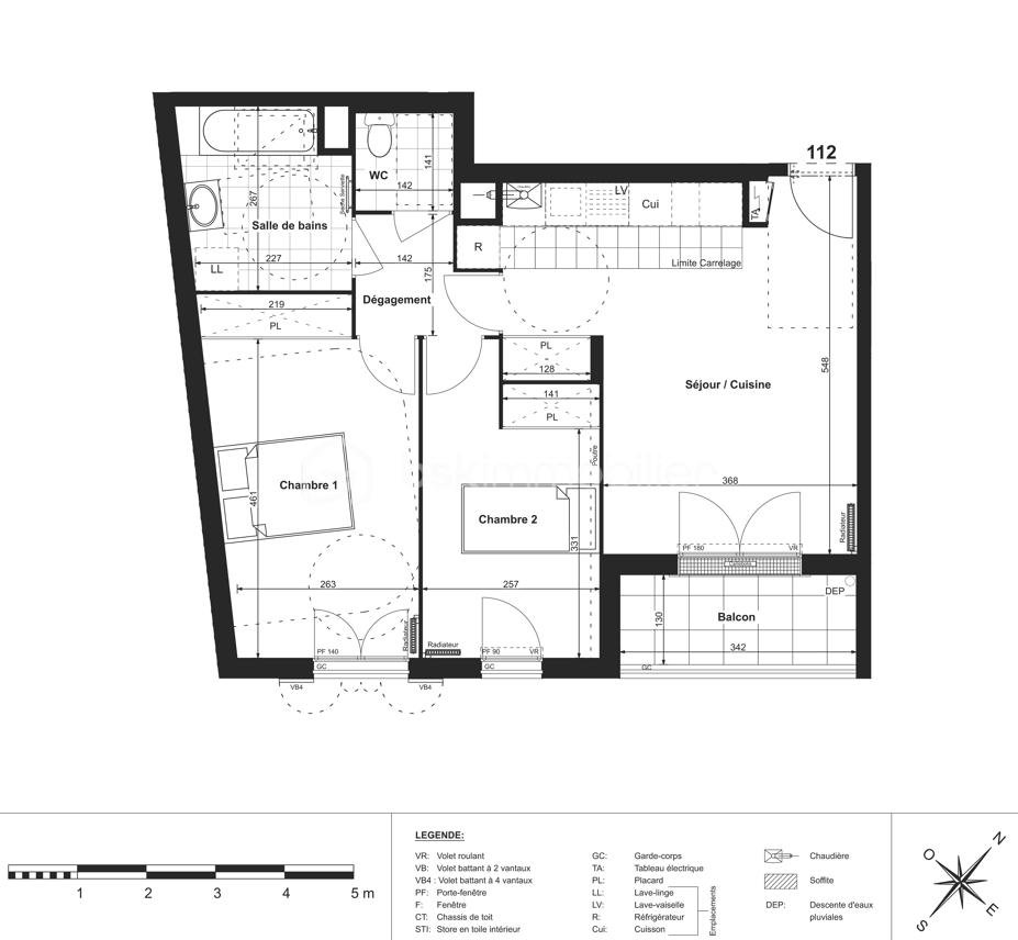 Appartement de 60 m² - plan lot 112.png