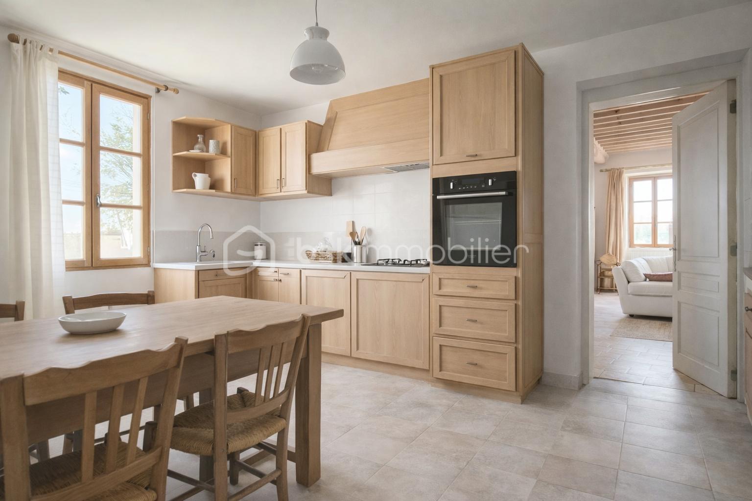 Maison de village de 165,67 m² - Cuisine sabran.png