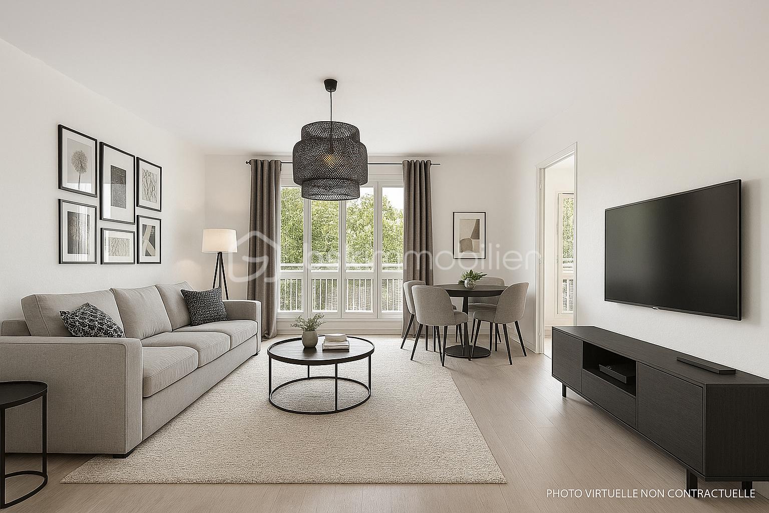 Appartement de 86 m² - Salon moderne et espace salle à manger.png