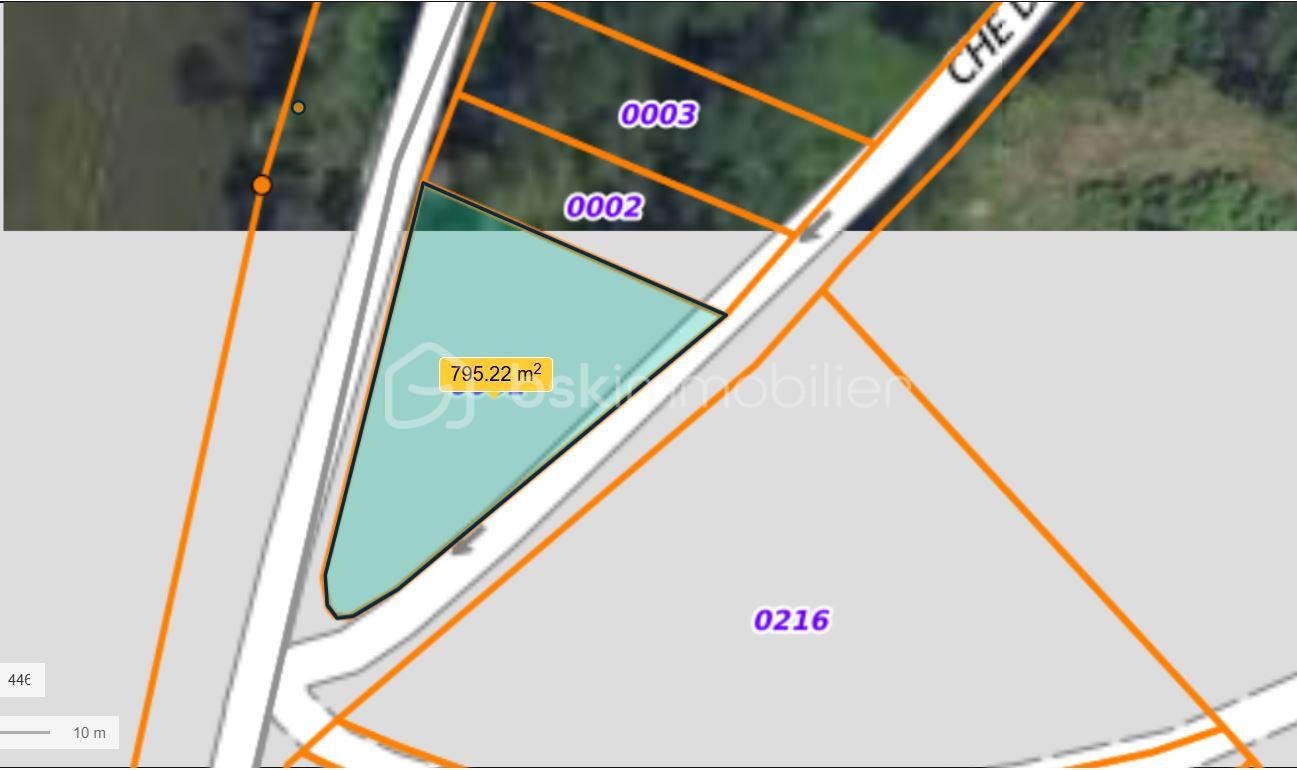 Foret de 799 m² - Vue section 001.JPG
