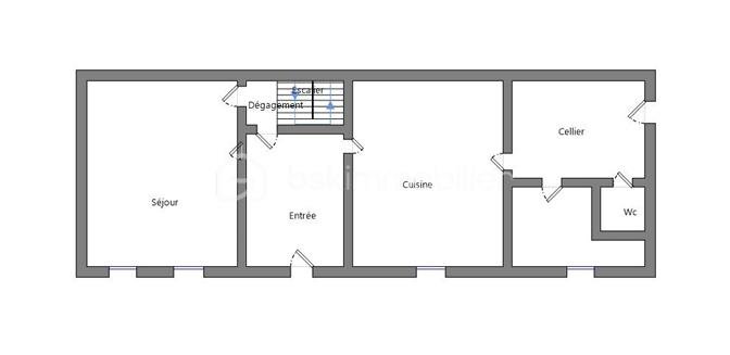 Maison de village de 160 m² - croquis rez de chaussée.png