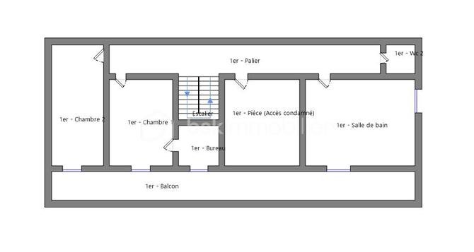Maison de village de 160 m² - croquis 1 étage.png
